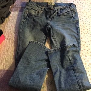 Size 00 Short light wash jeans